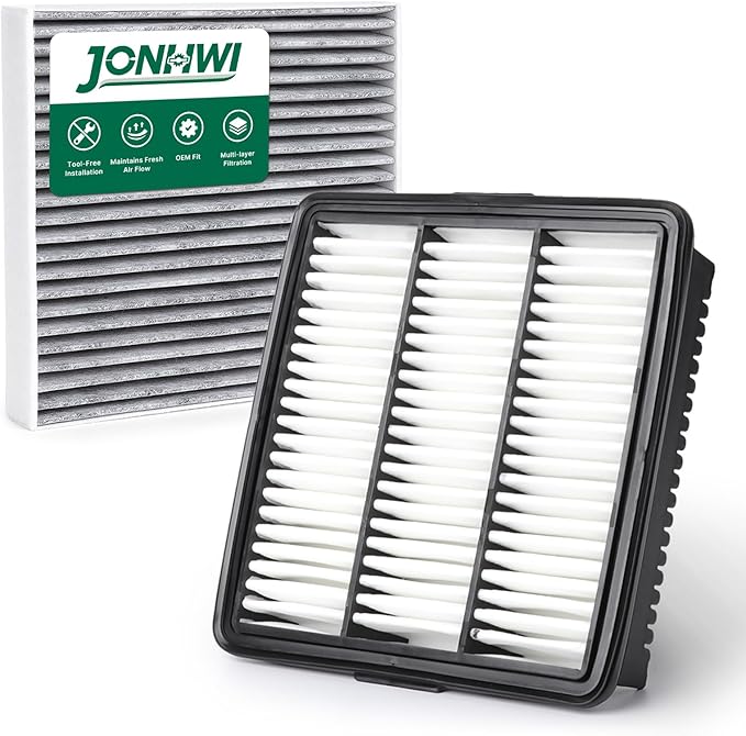Cabin & Engine Air Filter Fit for ELANTRA (2021-2025), ELANTRA N 2022, KONA (2024-2025), Replacement Air filter CF12820 CA12879