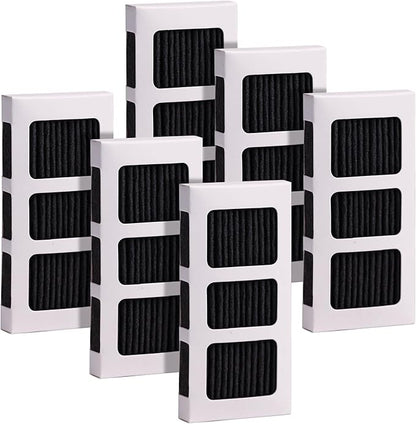 6 Pack Refrigerator Air Filter Replacement for PAULTRA2, Compatible with Pure Air Ultra 2/242047805 / EAP12364179