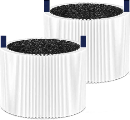 511i Max Filter Replacement Compatible with Blueair Blue Pure F5MAX, Blue Pure 511i Max, Silent Air Cleaner,Premium Particle Dust Filter&Smoke Smell Odor Activated Carbon Filter, 2Packs