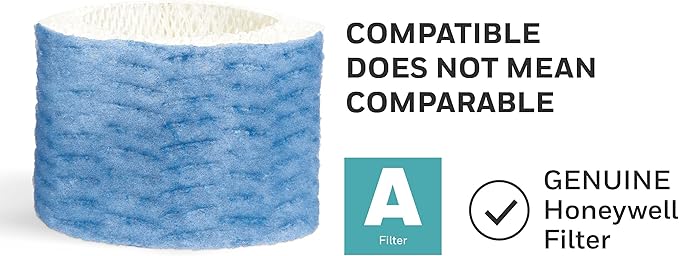Honeywell Replacement Wicking Filter A, 2 Pack, White