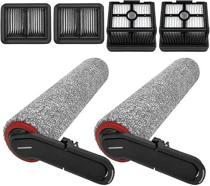 Main Roller Brushes Filter，Compatible For Dreame，H40 Ultra / H40 Pro Wet Dry Vacuum Cleaner Spare Parts Floor Scrubber .(C)