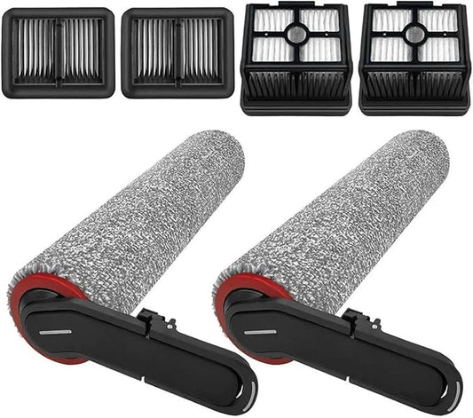 Main Roller Brushes Filter，Compatible For Dreame，H40 Ultra / H40 Pro Wet Dry Vacuum Cleaner Spare Parts Floor Scrubber .(C)