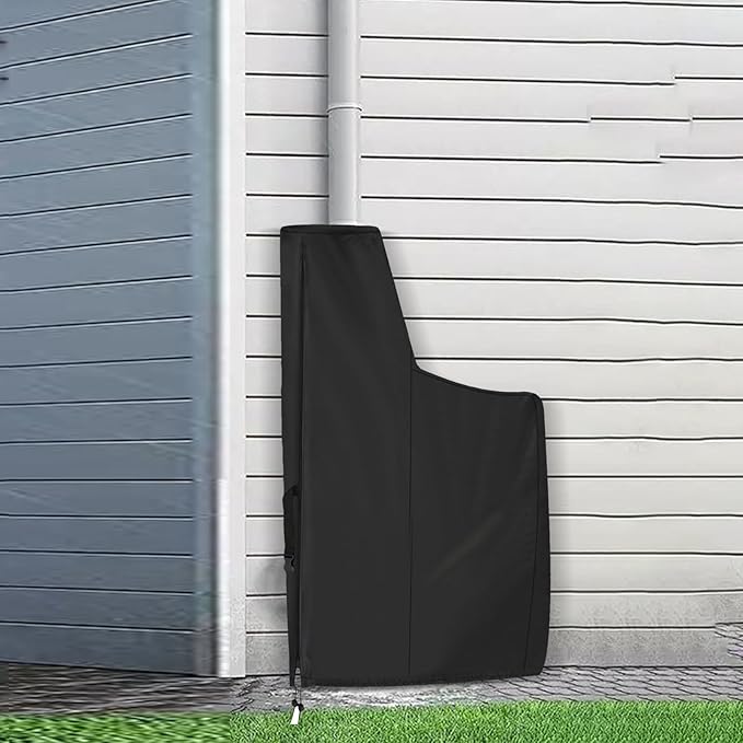 Soft Water System Cover - Outdoor Protective Enclosure with Zipper | Oxford Fabric Guard for Water Softener, All Season Heavy Duty Protector, Waater Filter Cover for Year Round Home Indoor Outdoor