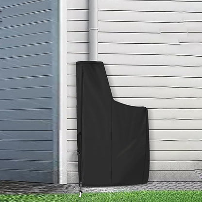 Soft Water System Cover - Outdoor Protective Enclosure with Zipper | Oxford Fabric Guard for Water Softener, All Season Heavy Duty Protector, Waater Filter Cover for Year Round Home Indoor Outdoor