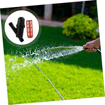 Toyvian Y Shape Irrigation Filter Mesh Water Saving Tool Durable Stainless Steel Design for Efficient Drip Irrigation Gardens and Farms