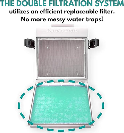 BetterVent Indoor Dryer Vent and Polyester Dryer Filter Replacements
