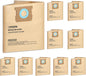 SpaceTent 10 Pack DXVA19-4104 High Efficiency Replacement Filter Bags for DEWALT 5 to 8 Gallon Wet/Dry Vacs - Part # DEWALT DXVA19-4104