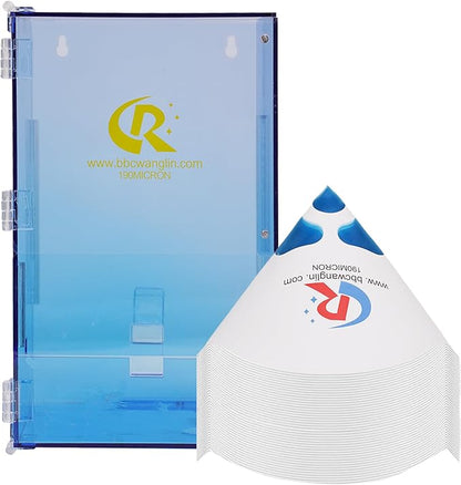 Paint Strainer Dispenser Kit System with Large Strainers 180 pcs