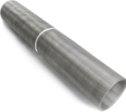 Stainless Steel Woven Wire Mesh Stainless Steel Woven Wire Mesh 14 Rodent Control Cage Net Garden Insect Screen Corrosion, Resistant Filter