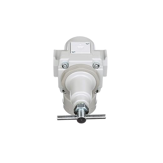 PneumaticPlus SAR400T-N04BG Compressed Air Regulator 1/2" NPT, T-Handle, Gauge & Bracket