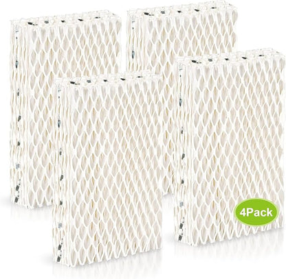 4 Pack WF813 Humidifier Filters Wick Replacement Compatible with ReliOn RCM-832 RCM-832N WF813 DH832 ProCare PCWF813 Equate EQWF813 EQ-2119-UL Duracraft DH-830 Cool Mist Humidifier Filters