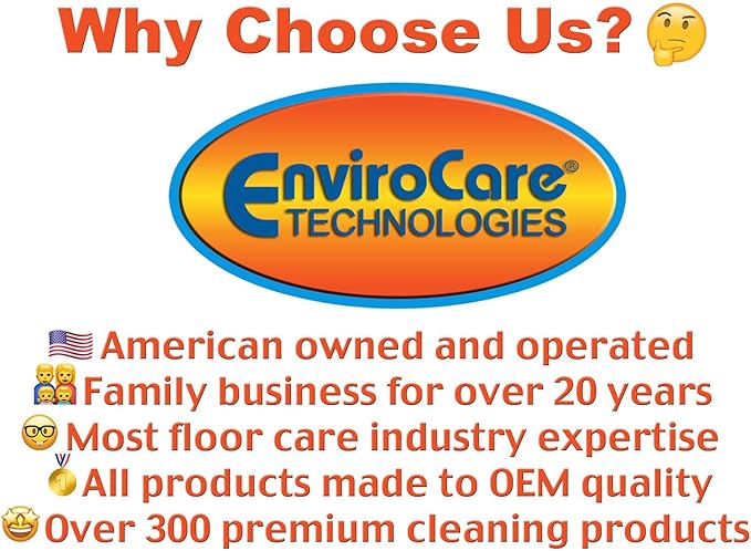 EnviroCare Premium Replacement Vacuum Cleaner Filters Designed to fit Eureka DCF10/DCF14 Upright Vacuums 3 Filters