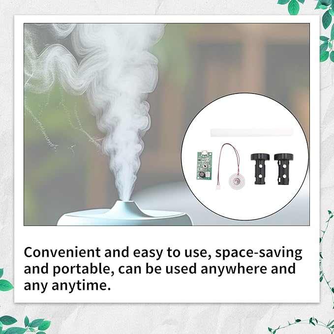 4Pcs 20MM Ultrasonic Mist Maker Fogger Atomizer Atomizer Film Plate Accessories Humidifier Rubber Gasket