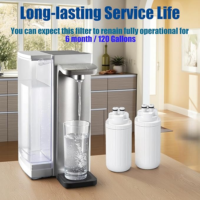 CTO1 Water Filter Replacement, Compatible with Brita Hub Instant Powerful Countertop Water Filter Device, Lasts Six Months or 120 Gallons, Replace Filter Model Number CTO1 (3-Pack)