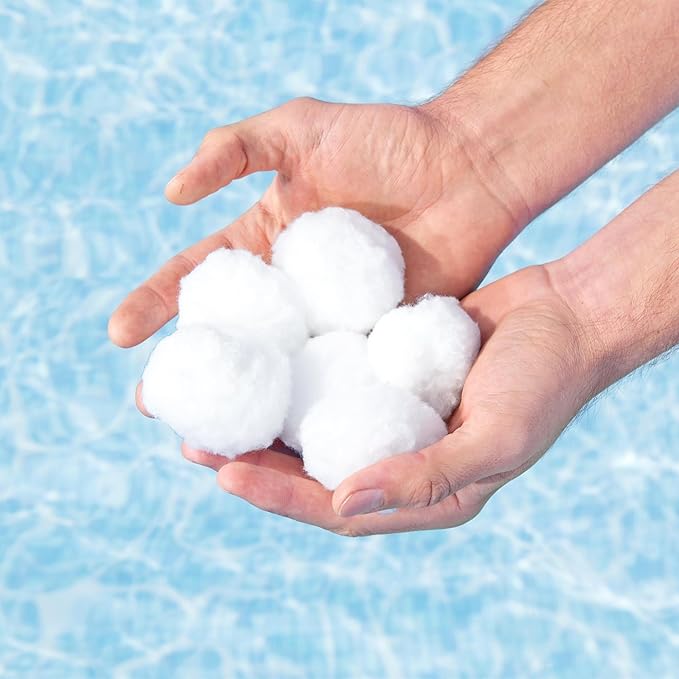 Bestway Polysphere Pool Filtration Balls, Sand Filter Pump Accessories for Swimming Pool Filtration System, Washable and Reusable for Easy Water Maintenance