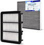 Cabin & Engine Air Filter Set Accessories for Honda Accord (Gas Only, L4 1.5L) 2018 2019 2020 2021 2022 Activated Carbon Automotive Engine Cabin Air Filter Replacement for CF10134 CA12290