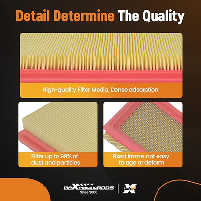maXpeedingrods CA6900 Engine Air Filter Fit for INFINITI Q50 Q60 Q70 Q70L QX70 FX37 FX50 M56 FX35 2011-2023, for Nissan Sentra Juke Rogue Select Rogue 2007-2019, Replacement for AF7823, A1257C