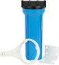 SpiroPure 10x2.5 Water Filter Housing Slim 10 inch / 10 x 2.5 Standard Housing, 1/4" NPT