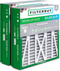Filterbuy 21x21.5x5 Air Filter MERV 8 Essential Dust & Allergy Defense (2-Pack), Pleated HVAC AC Furnace Filters for Trane Perfect Fit & American Standard (Actual Size: 20.00 x 21.09 x 4.97)