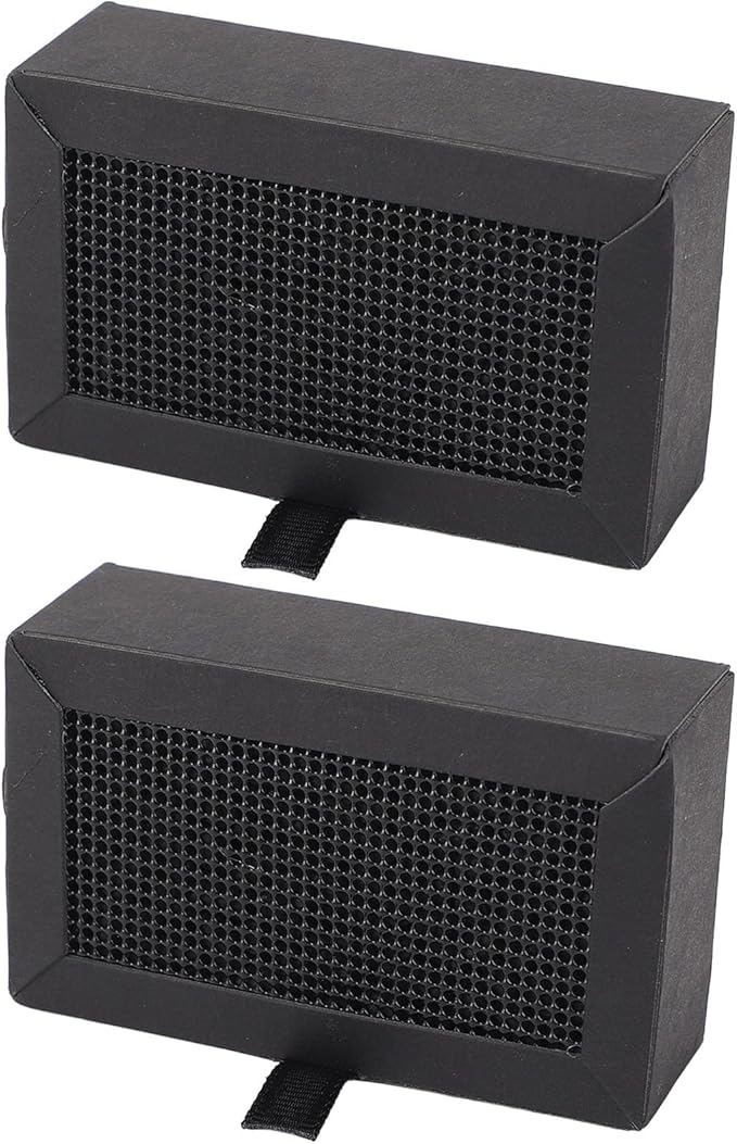 Walfront 2PCS 3D Printer Filter Replacement Activated Carbon Purifier Block Resin for Lab X1 P1 Series