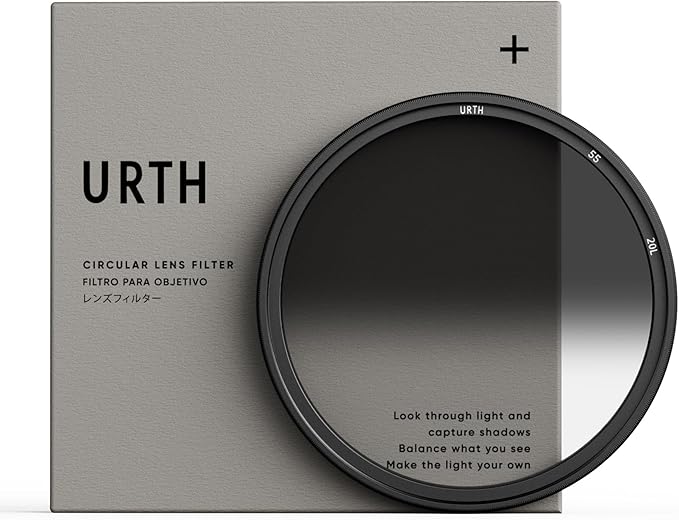 Urth 55mm Hard Graduated ND8 Lens Filter (Plus+)