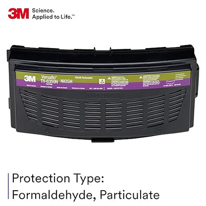3M Versaflo Formaldehyde/HEPA Cartridge TR-6350N, NIOSH Approved, for TR-600/800 PAPR Series, Case of 5