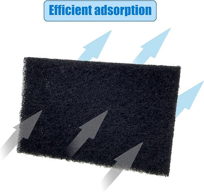 Universal Compost bin Carbon Odor Filter, Activated Odor Control Charcoal Filter for Trash Cans, Compost Buckets, Countertops, and Recycle Bins(12)
