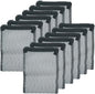 12 Pcs Reusable Zipper Filter Media Bags for Aquarium Fish Tank - Mesh Bags for Activated Carbon, Ceramic Rings, Bio Balls, Biological Filtration