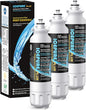 ICEPURE PLUS RWF3500AH NSF/ANSI 53 NSF/ANSI 42 Certified Refrigerator Water Filter Replacement for LG LT800P, ADQ73613401, ADQ73613408, ADQ75795104, LMXS30776S, LSXS26366D, Kenmore 9490, 3PACK