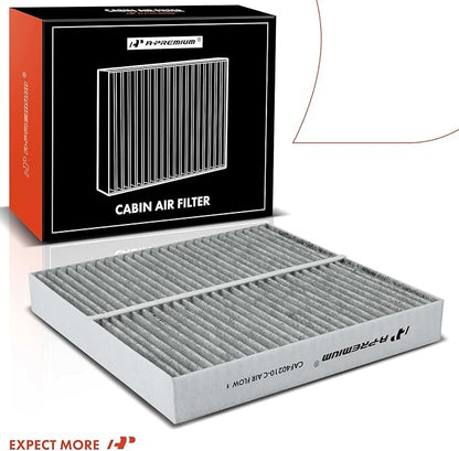 A-Premium Cabin Air Filter with Activated Carbon Compatible with Infiniti M35h 2012-2013, M37 2011-2013, M56 2011-2013, Q70 2014-2019, Q70L 2015-2019 Replace# 272771ME0B