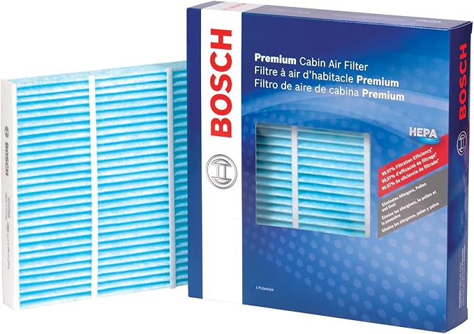 BOSCH 6042C HEPA Cabin Air Filter - Compatible with Select Hyundai Santa Fe; Kia Sorento