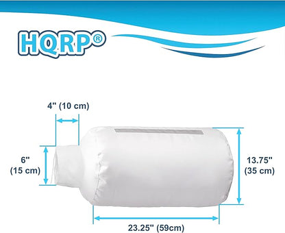 HQRP Cloth Dust Bag 15 Micron Replacement Dust Collector Bag Compatible with Rockler Wall Mount, Grizzly G0710 G1163, Shop Fox W1826, POWERTEC DC5370 DC5371 DC5372, Planers DeWalt Delta