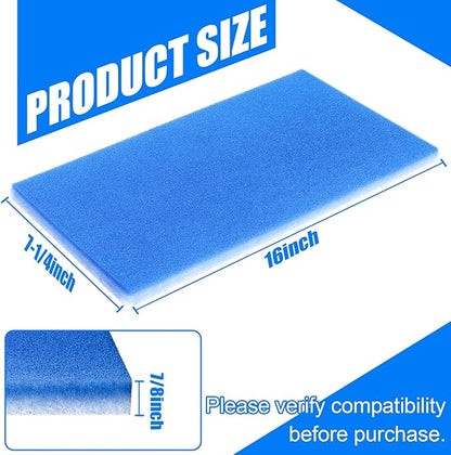 Podoy 5 Pack Airbrush Spray Booth Filters, Double-Layer Paint Booth Filters Compatible with Master B400DC & B420DCK 16" × 7-1/4"