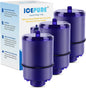 ICEPURE Faucet Water Filter Replacement for Pur® Plus RF9999® FM-2500V, FM-3700, RF3375, PFM400H PFM450S PFM150W PFM350V PUR-0A1 for All PUR Faucet Filtration Systems, 3PACK