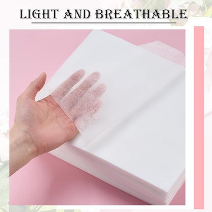 400 Sheets Nail Dust Collector Filter Paper Disposable Nail Dust Suction Collector Filters Nail Paper Sheets Portable Dust Collector Filter for Nail Salon Spa Tech Nail Supplies Accessories
