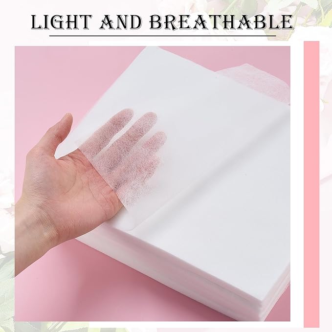 600 Sheets Nail Dust Collector Filter Paper Disposable Nail Dust Suction Collector Filters Paper Sheets Portable for Salon Spa Tech Supplies Accessories
