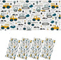 4 Pcs Fluorescent Light Covers for Ceiling Lights Construction Vehicle Excavators Trucks Mountains Decorative Magnets Light Filters for Office Home Classroom Must Haves 4’ x 2’