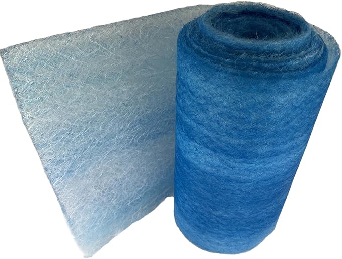 wioboy Paint Booth Exhaust Filter Roll, (48" x 100ft) 18 Gram Heavy Duty Fiberglass Paint Arrestor for Spray Booth