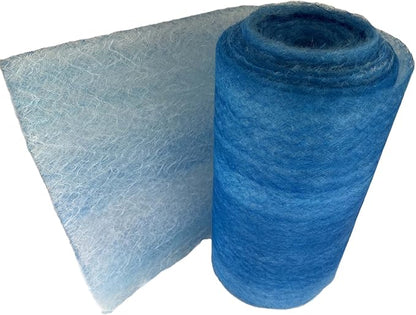 wioboy Paint Booth Exhaust Filter Roll, (25" x 100ft) 18 Gram Heavy Duty Fiberglass Paint Arrestor for Spray Booth