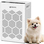 DAYETTE Air Purifiers for Home Large Room Up to 2400 Ft² with Washable Pre-Filter, H14 HEPA Air Filter, Air Quality Monitor, Pet Mode Sleep Mode for Allergies, Pet Hair in Bedroom, Living Room, Office