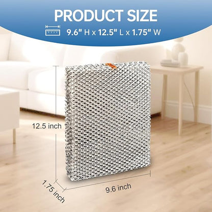 35 GA35 Replacement Humidifier Water Panel Evaporator Compatible with Aprilaire H635EZ1A 4839 Kit Filter or 560, 568, 600, 700, 760, 768 350, 360, 10" x 13" x 1.75" 2-Pack