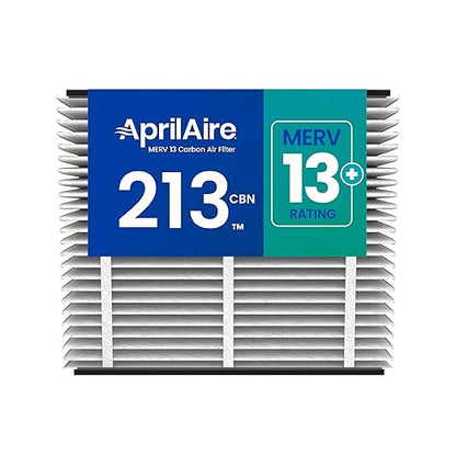 AprilAire 213CBN Replacement Filter for AprilAire Whole House Air Purifiers - MERV 13 with Carbon, Healthy Home Allergy + Odor Reduction, 20x25x4 Air Filter (Pack of 1)