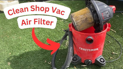 HEPA Cartridge Replacement Filter Compatible with Shop-Vac Filters 90304 9030400 903-04-00 9034, 5 Wet/Dry Vacuum Cleaners 5 Gallon and above.