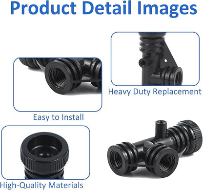 154689 Air Bleeder Assembly Tee Assembly Compatible with Pentair Triton II Pool & Spa Filters TR140, TR50, TR60, TR100 Replace for S7S50, S8S70 Pool Filter Air Bleeder Valve