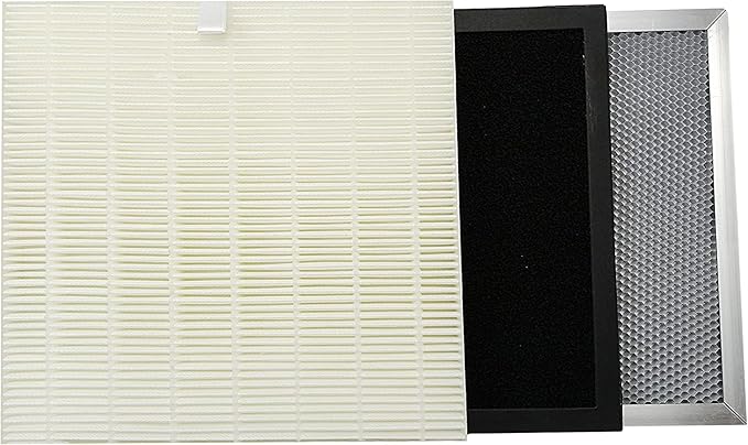OdorStop OSAP7B - 7 in 1 Air Purifier with True HEPA Filter, Active Carbon, Ionizer, TiO2, 3 Ozone Plates and Remote Control