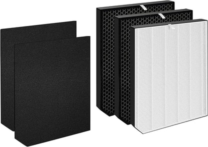 (7 Pack) Replacement Filter Compatible with AD2000 Air Puri-fier, Includes 1 High Performance Filters + 2 Carbon Replacement Filters + 4 Pre-filters