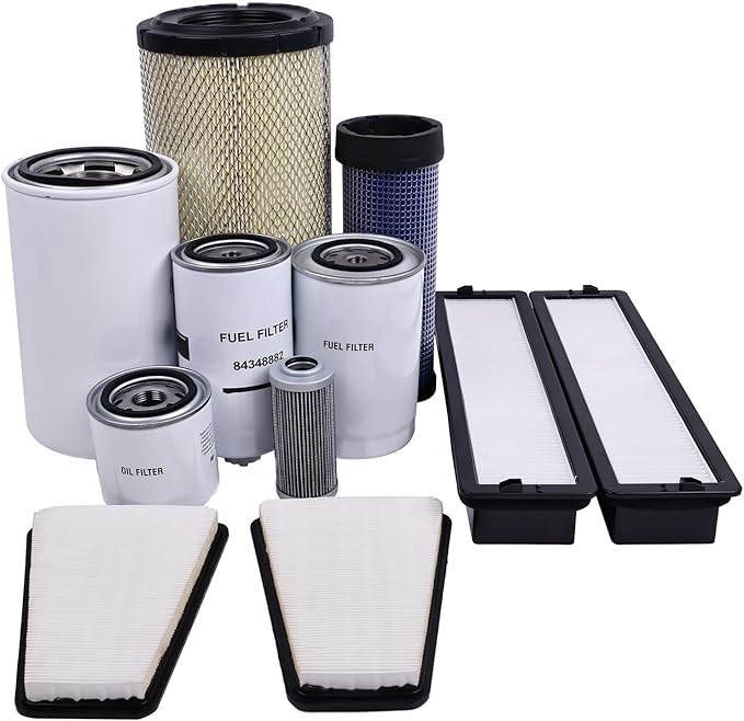 Filter Kit Compatible for CASE Tractor FARMALL 85C 120C 120U 90C 100C 95C 105C 105U 110C 110U 115C 115U