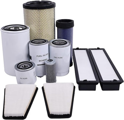 Filter Kit Compatible for CASE Tractor FARMALL 85C 120C 120U 90C 100C 95C 105C 105U 110C 110U 115C 115U
