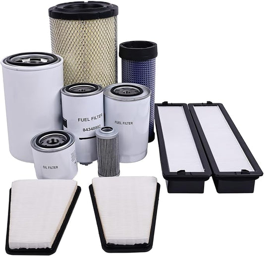 Filter Kit Compatible for CASE Tractor FARMALL 85C 120C 120U 90C 100C 95C 105C 105U 110C 110U 115C 115U
