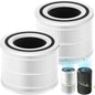 Core 300 Replacement Filter, Compatible with LEVOIT Core 300/300S Air Purifier，3-in-1 H13 Grade True HEPA Replacement Filter, Compare to Part No. Core 300-RF, White,2 pack